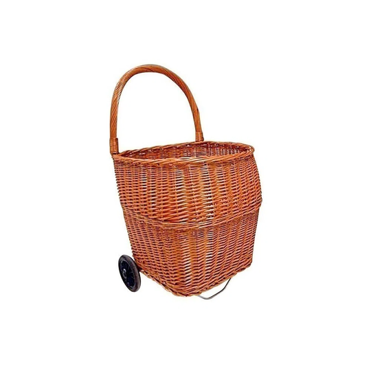 Custar 48Cm W Rattan Log Rack