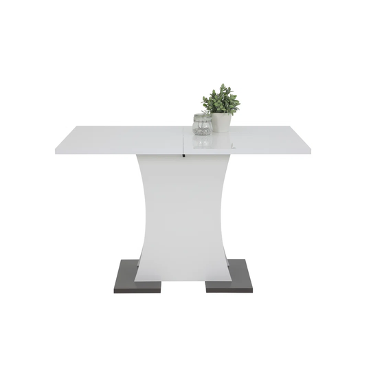 Makeda Extendable Pedestal Dining Table