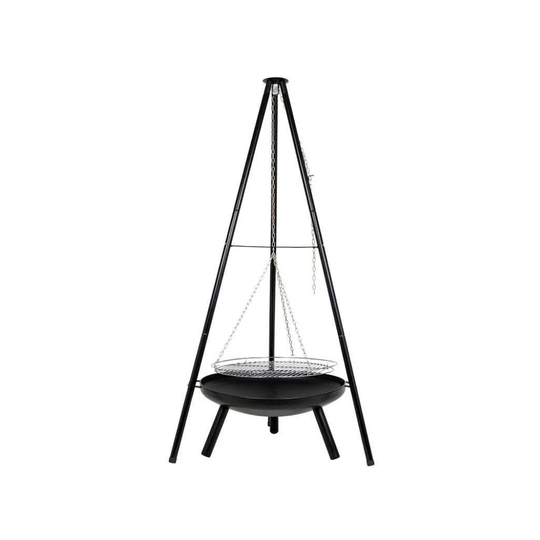 Vitela 170Cm H x 35Cm W Steel Outdoor Fire Pit