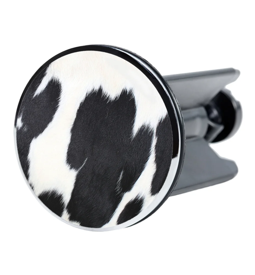 Cow Print 4cm Sink Plug