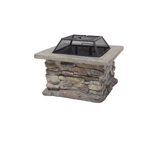 Kelud Stone Wood Burning Fire Pit