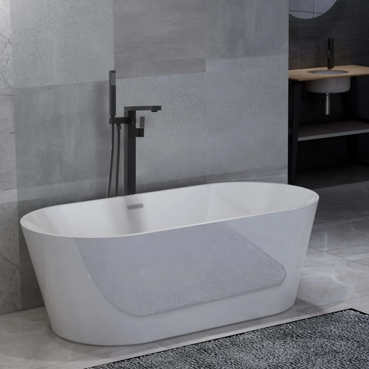 Dunlap 1700 mm x 800 mm Straight Double Ended Bathtub