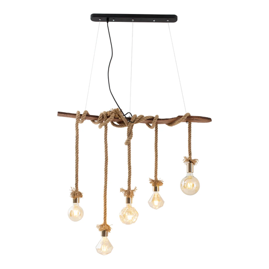 Dustin 5 - Light Kitchen Island Bulb Pendant