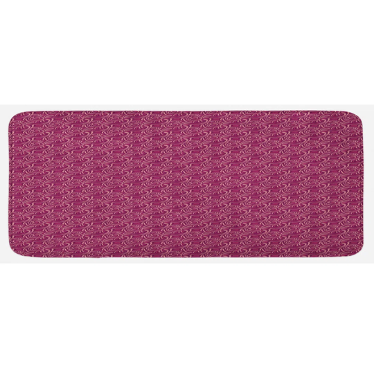 Fernwood Roses Abstract Feminine Flowers Kitchen Mat
