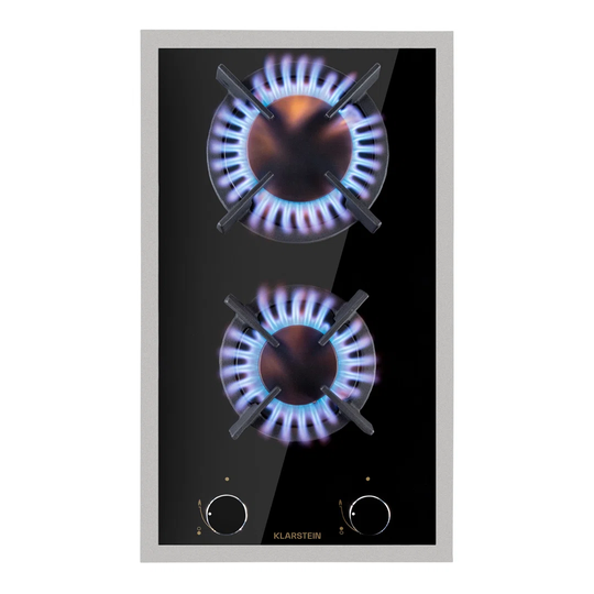 Goldflame Domino Prime Double Gas Hob