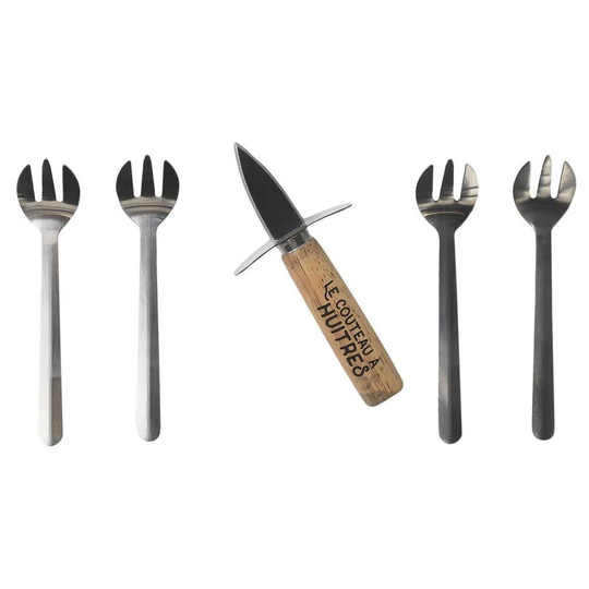 5 Piece Oyster Seafood Tool Set