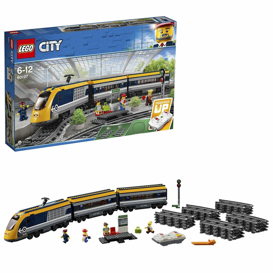 LEGO City Passenger Train Bluetooth Remote Control Set 60197