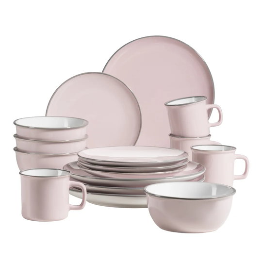 RaNesha 16 Piece Dinnerware Set, Service for 4