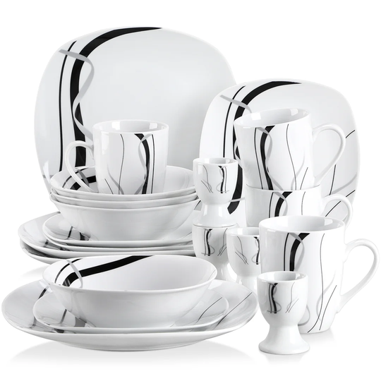 Fionc 20 Piece Dinnerware Set, Service for 4