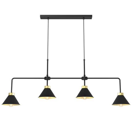 Aella 4-Light Kitchen Island Cone Pendant