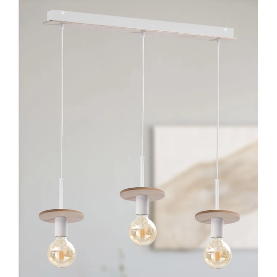 Tarrytown 3 - Light Kitchen Island Bulb Pendant