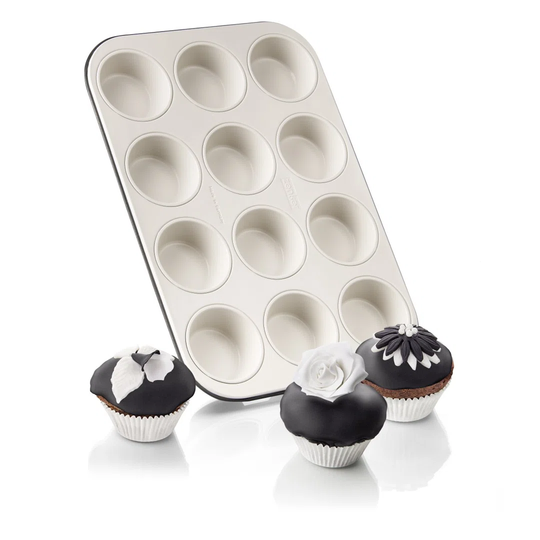 Crème Noir Non-Stick Muffin Pan