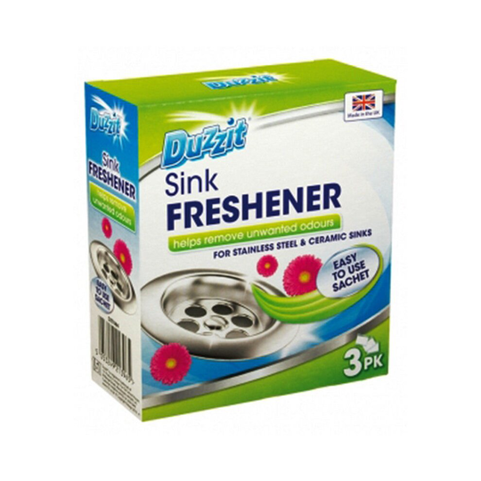 3pk Duzzit Sink Freshener - 3 Sachets of Sink Freshening