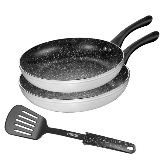 Basic 3 Piece Non-Stick Frying Pan Set