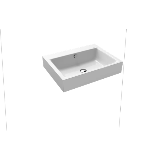 Puro Manhattan Steel Enamel Rectangular Wall Mount Bathroom Sink
