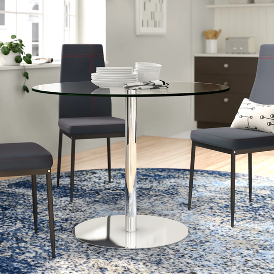 Mischa 100 Cm Pedestal Dining Table