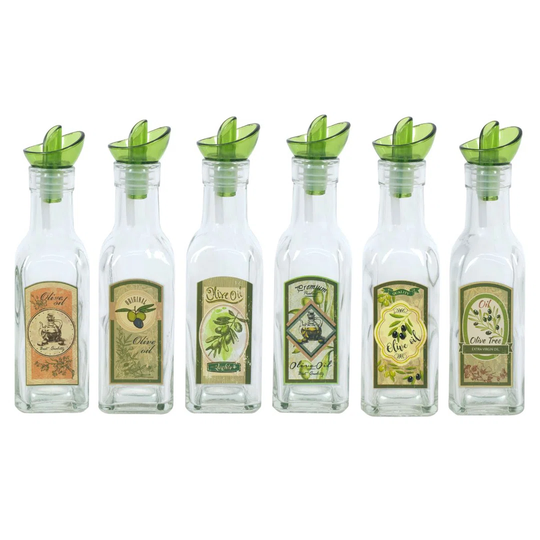 By SIGRIS Small Oil Can With Box Includes 6 Units Kitchen Utensils Collection Lavender And Olive Signes Grimalt