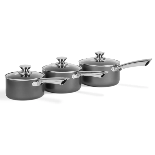 Morphy Richards 3 Pieces Aluminium Non Stick Cookware Set