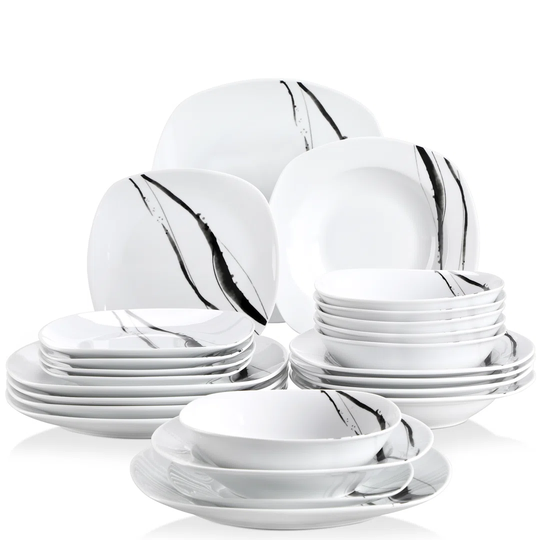 Teresc 24 Piece Dinnerware Set, Service for 6