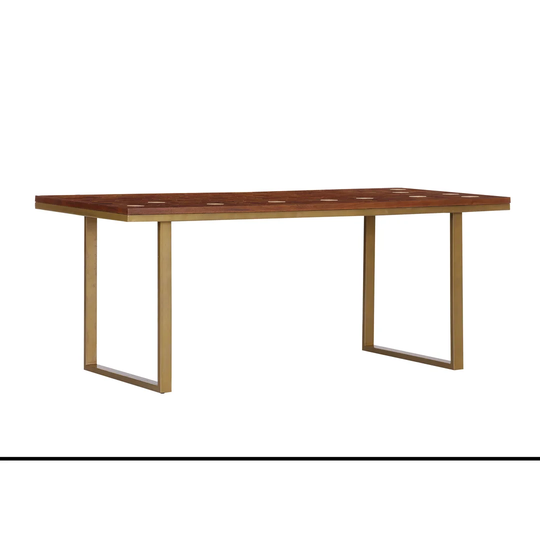 Boufferd 90 Cm Iron Dining Table