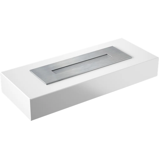 Tabletop Ethanol Fireplace India Max White