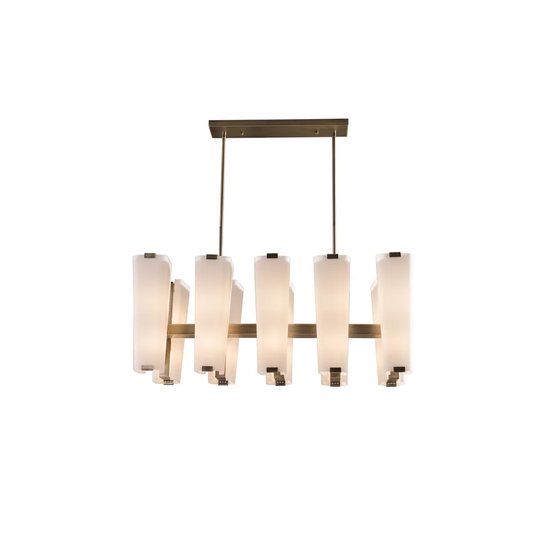 Rohrbach 20-Light Kitchen Island Linear Pendant