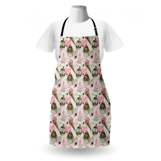 Cupcakes with Murky Heart Apron