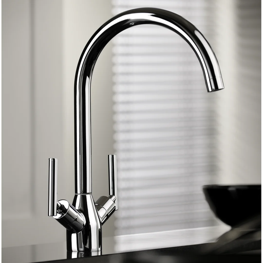 Gretchen Mono Double Handle Deck Mounted Sink Mixer