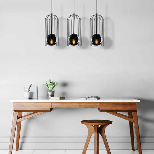 Sunapee 3 - Light Kitchen Island Drum Pendant