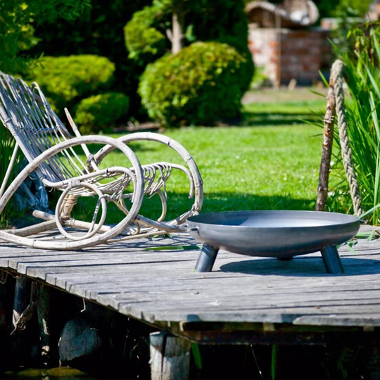 Basilio Steel Charcoal/Wood Burning Fire Pit
