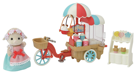 Sylvanian Families Popcorn Delivery Trike