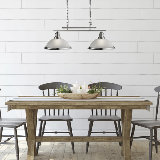Beverley 2-Light Kitchen Island Linear Pendant