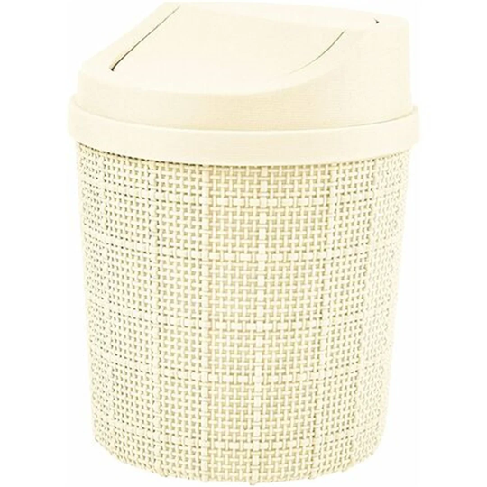 Dooly 1.5 Litre Swing Top Countertop Waste Baskets