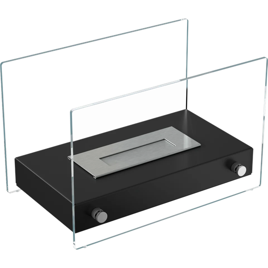 Tabletop Ethanol Fireplace Hotel Mini with Glazing