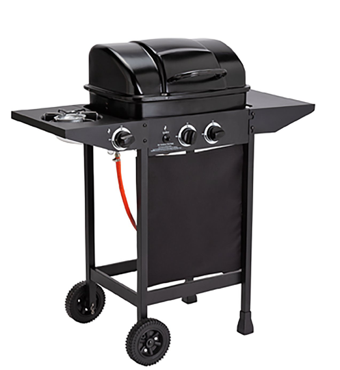 Argos Home 2 Burner Gas BBQ with Side Burner