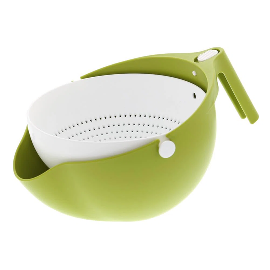 Belfry Kitchen Rolling Colander With Locking Handle