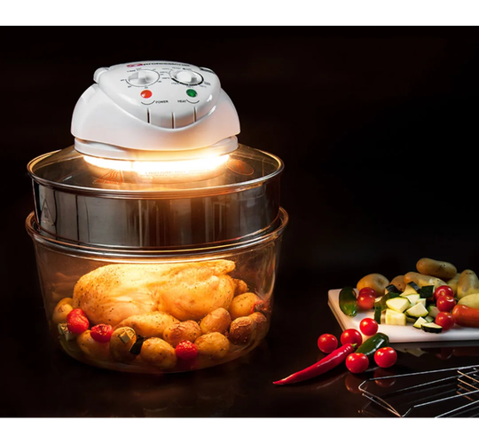 SQ Professional 17L Blitz Glass Bowl Halogen Oven