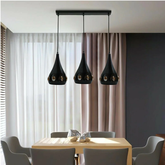 Pleva 3-Light Kitchen Island Dome Pendant