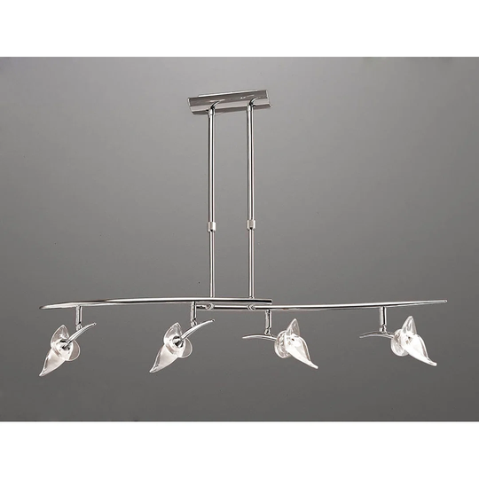 Hattiesburg 4-Light Kitchen Island Pendant