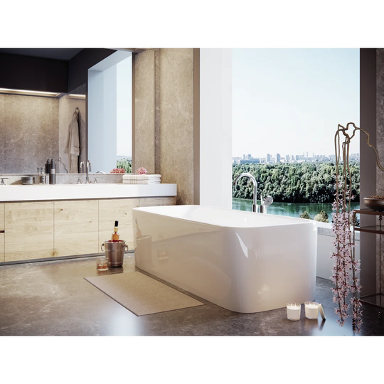 Alaska 1800 mm x 787 mm Freestanding Double Ended Bathtub