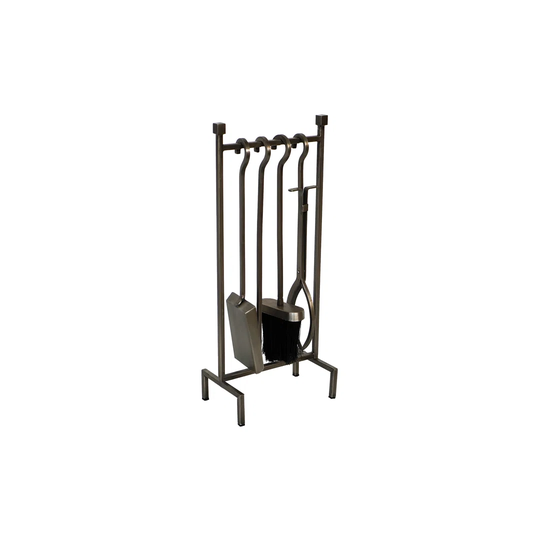 Aigerim 3 Pieces Iron Fireplace Tool Set