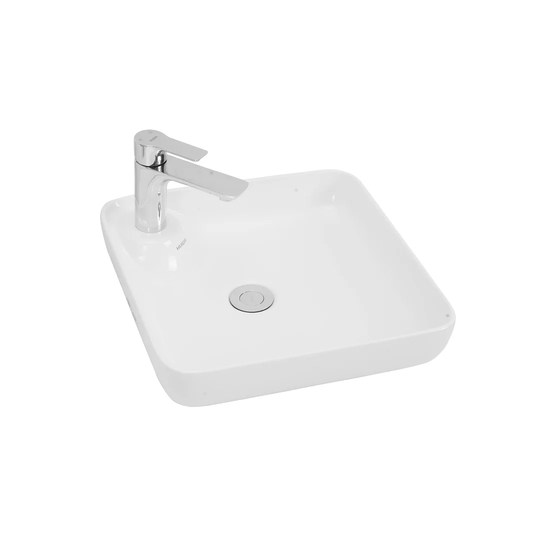 Flensburg Ceramic Square 400 mm Countertop Basin