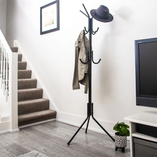Rothstein Steel 12 - Hook Freestanding Coat Stand