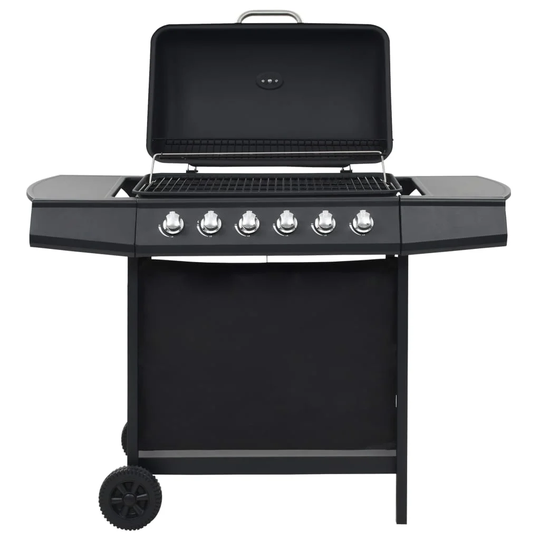 63.5cm 6-Burner Portable Liquid Propane Barbecue Grill