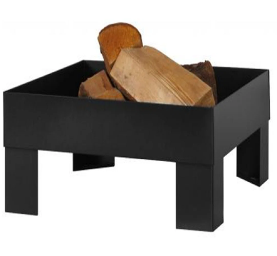 BONNIE Square Steel Brazier 60 Cm Black