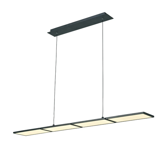 Monteith 1-Light Kitchen Island Linear LED Pendant