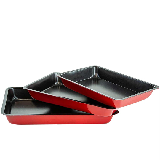 Semaj Non-Stick Premium Baking Tray Set
