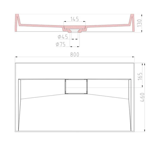 Colossum 46cm Countertop Basin