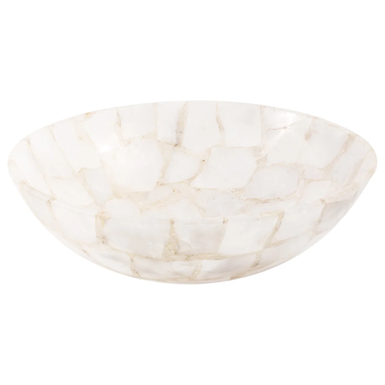 Azaiah Stone Circular 440mm Countertop Basin