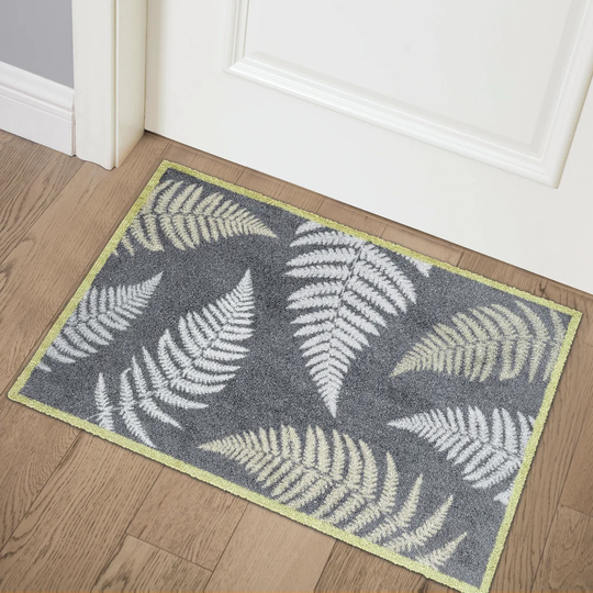 Noaelle Botanical Leaves Kitchen Mat